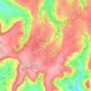 Mapa topográfico Dunkeswell, altitude, relevo