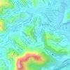 Mapa topográfico Ideal, altitude, relevo