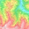 Mapa topográfico Furna, altitude, relevo