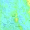 Mapa topográfico Wawne, altitude, relevo