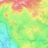 Mapa topográfico Opio, altitude, relevo