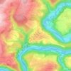 Mapa topográfico Laurenburg, altitude, relevo