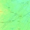 Mapa topográfico 武强县, altitude, relevo
