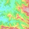 Mapa topográfico Moonan Brook, altitude, relevo