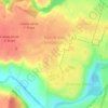 Mapa topográfico Bairro das Indústrias, altitude, relevo