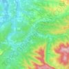 Mapa topográfico Ladern-sur-Lauquet, altitude, relevo