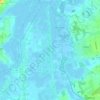 Mapa topográfico Ostendorf, altitude, relevo