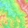 Mapa topográfico Seyne, altitude, relevo
