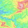 Mapa topográfico 29590, altitude, relevo