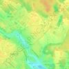 Mapa topográfico Новофрязино, altitude, relevo