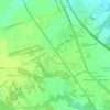 Mapa topográfico Cheswold, altitude, relevo