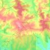 Mapa topográfico Marlemont, altitude, relevo