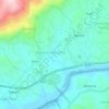 Mapa topográfico Padreiro (Salvador), altitude, relevo