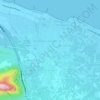 Mapa topográfico el Verger, altitude, relevo