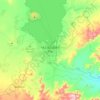 Mapa topográfico ባሕር-ዳር / Bahir Dar, altitude, relevo