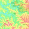 Mapa topográfico Marema, altitude, relevo