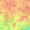 Mapa topográfico 45140, altitude, relevo