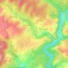 Mapa topográfico Harsault, altitude, relevo