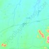 Mapa topográfico Miraíma, altitude, relevo