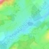Mapa topográfico Narbief, altitude, relevo