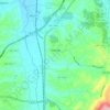 Mapa topográfico Pelariga, altitude, relevo