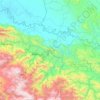 Mapa topográfico Yalimo, altitude, relevo