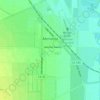 Mapa topográfico Mendota, altitude, relevo