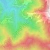 Mapa topográfico Parata, altitude, relevo