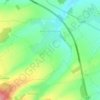 Mapa topográfico Nort-Leulinghem, altitude, relevo