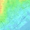 Mapa topográfico Subangdaku, altitude, relevo