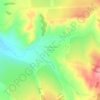 Mapa topográfico Холодный Ключ, altitude, relevo