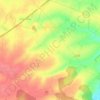Mapa topográfico Mesnil-en-Arrouaise, altitude, relevo