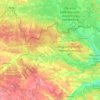 Mapa topográfico Chernobyl Radiation and Ecological Biosphere Reserve, altitude, relevo