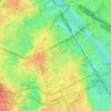 Mapa topográfico 75013, altitude, relevo