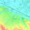 Mapa topográfico Villeblevin, altitude, relevo