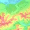 Mapa topográfico Figarol, altitude, relevo