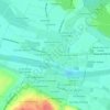 Mapa topográfico L'Île-Bouchard, altitude, relevo