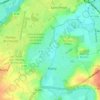 Mapa topográfico 57155, altitude, relevo