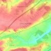 Mapa topográfico Clairy-Saulchoix, altitude, relevo