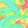 Mapa topográfico Chauvoncourt, altitude, relevo