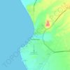 Mapa topográfico Pacasmayo, altitude, relevo