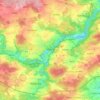 Mapa topográfico Mies, altitude, relevo
