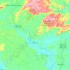 Mapa topográfico Murici, altitude, relevo