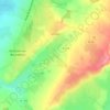 Mapa topográfico Croisy, altitude, relevo