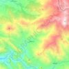Mapa topográfico ناحیەی سمیلان, altitude, relevo