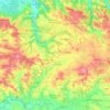 Mapa topográfico 24560, altitude, relevo