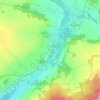 Mapa topográfico Condécourt, altitude, relevo