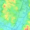 Mapa topográfico Hyattsville, altitude, relevo