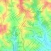 Mapa topográfico Barreirinha, altitude, relevo
