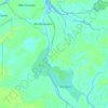 Mapa topográfico Antônio Lemos, altitude, relevo